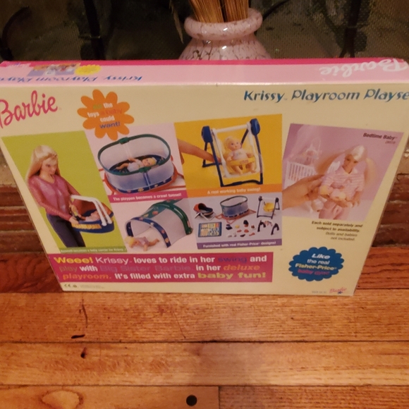 Very rare! Barbie Krissy Playroom Playset